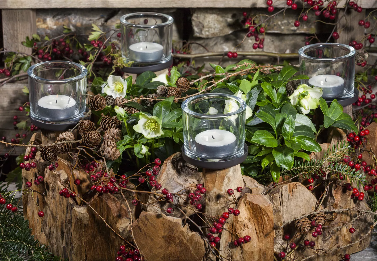 Adventskranz gestalten Adventskranz gestalten